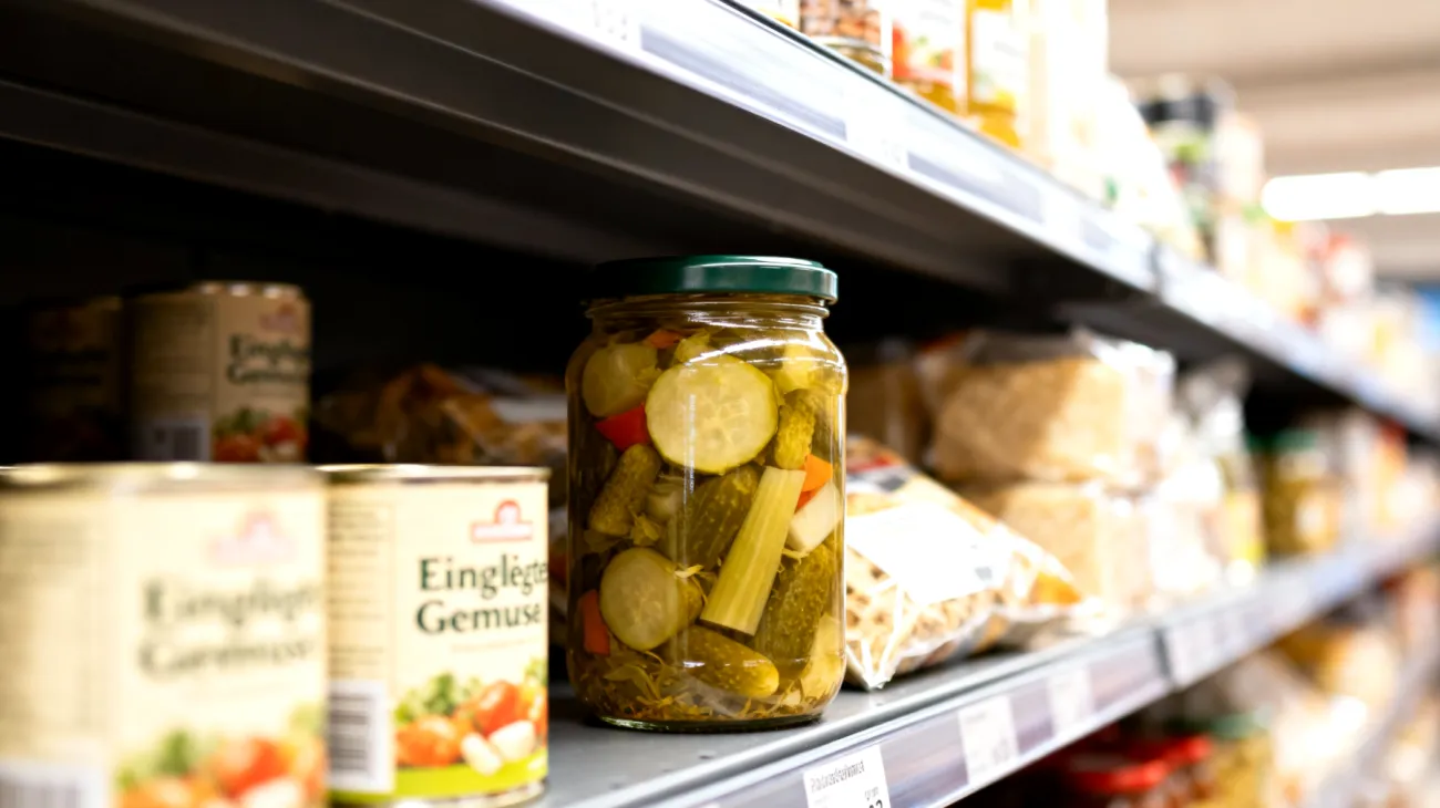 Eingelegtes Gemüse"