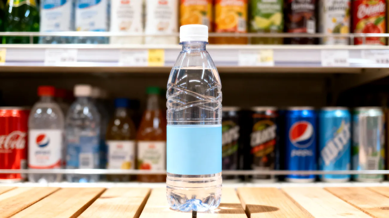 Mineralwasser mit Kohlensäure"